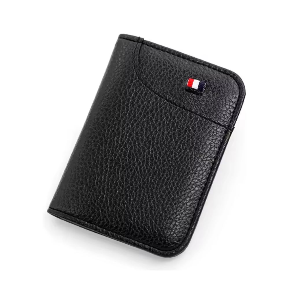 Billetera Tarjetero de Cuero para Hombre - Slim