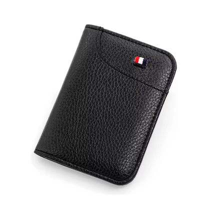 Billetera Tarjetero de Cuero para Hombre - Slim