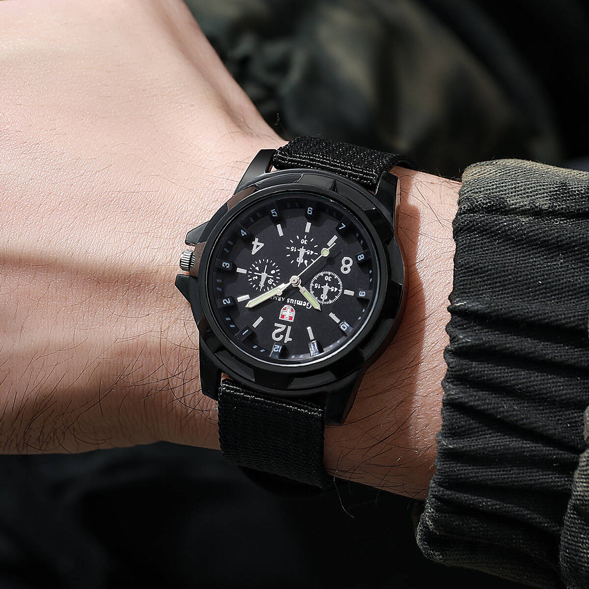 Reloj Militar Deportivo para Hombre