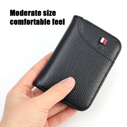 Billetera Tarjetero de Cuero para Hombre - Slim